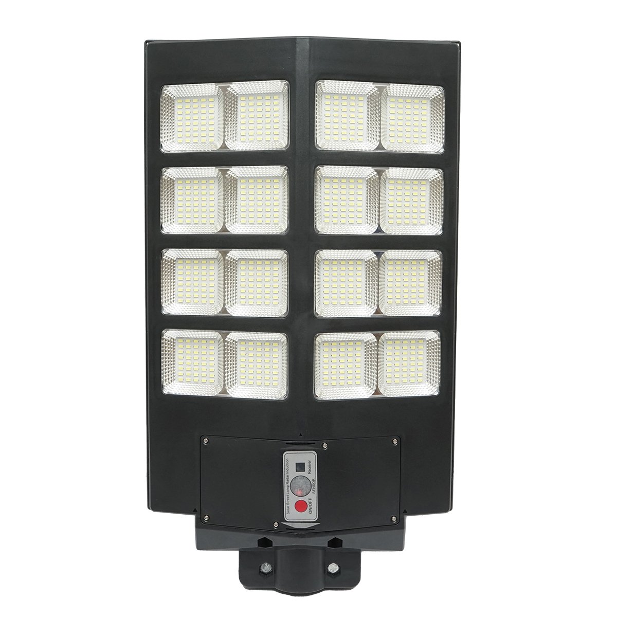 Lampa solara LED iluminat stradal 800W, 6500K, IP65 cu panou solar senzor de miscare telecomanda Breckner Germany